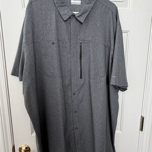 Columbia Charcoal Button-Up Shirt